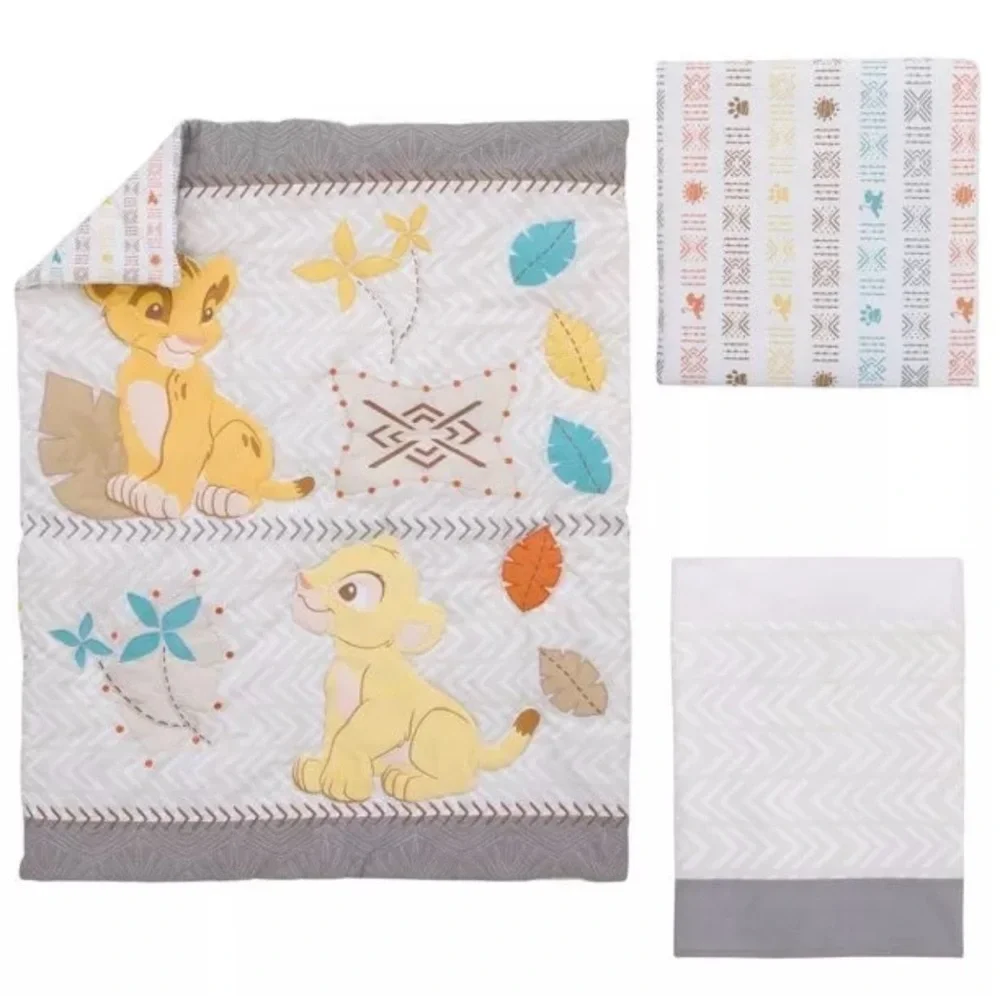 Lion King Baby Nursery Bedding Set and Accessories